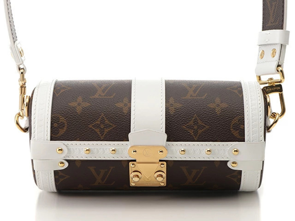 LOUIS VUITTON Papillon Trunk Monogram White